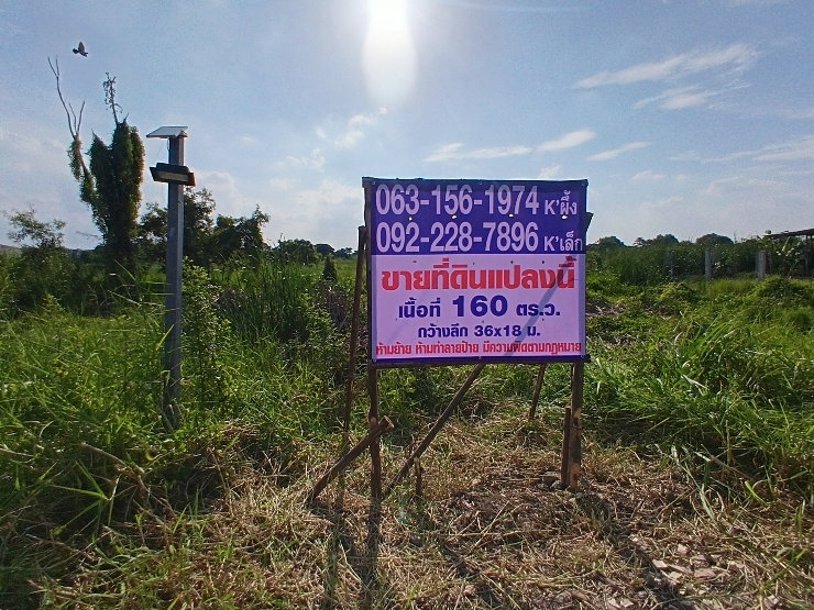รูป ขายที่ดินหนองจอก เนื้อที่ 160 ตารางวา ซอยเลียบวารี 59 หนองจอก กรุงเทพฯมหานคร  - รูปที่ 9/11