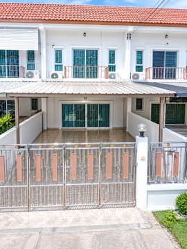 MRT Srinakarin 38 3A/C on Wachiratham74-80 2-3Bed 3Bath 19 sq.wa. 150sq.m.BTS Punnawithi Townhome