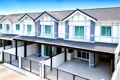 เช่าทาวน์โฮม เซฟวัน โก ศรีสมาน : 260905 ให้เช่า ทาวน์เฮ้าส์ วัดนาวง 800 ม. สรงประภา 7 Eleven 200 ม. ดอนเมือง ทาวน์โฮม 3 นอน 2 น้ำ 3 แอร์  20 ตร.ว. 160 ตร.ม.2