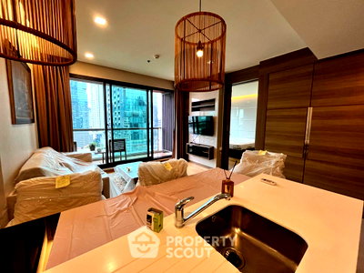 เช่าคอนโด BTS เซนต์หลุยส์ : ชั้น 15 ห้องนอน 1 ห้อง The Address Sathorn ห่าง BTS Saint Louis 200 เมตร (ID 2229461)