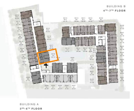 รูป (FY171) ให้เช่า Chapter Thonglor 25 ชั้น 4 2 ห้องนอน ใกล้ BTS ทองหล่อ - รูปที่ 8/8