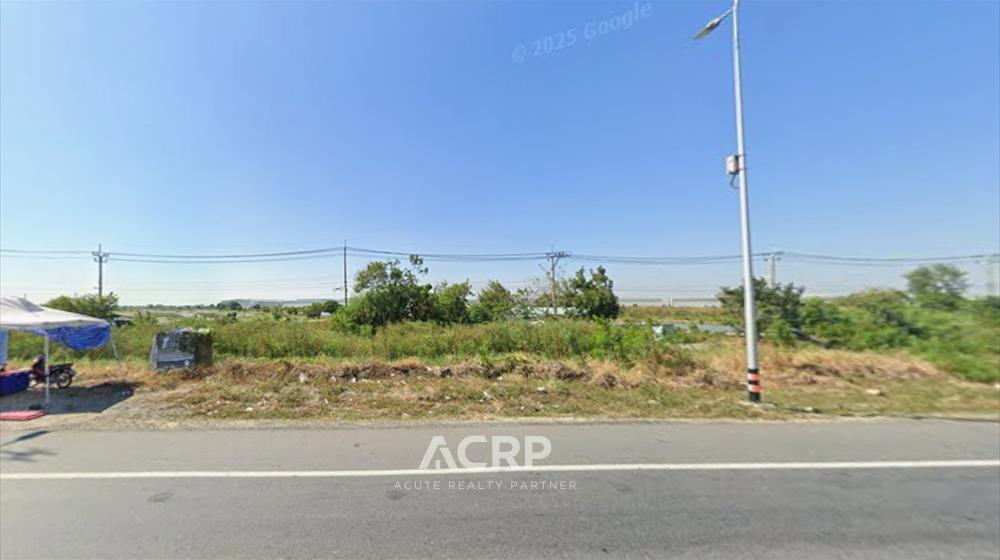 รูป ขายที่ดินศักยภาพสูง ติดถนนเลียบคลองส่งน้ำสุวรรณภูมิ ใกล้ถนนเทพารักษ์ (00159958) - รูปที่ 2/4