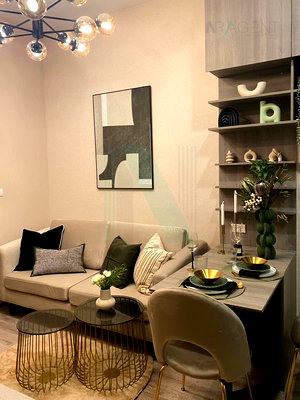 Condos for rent : 🔺 For Rent Condo KNIGHTSBRIDGE KASET SOCIETY Building C, Floor 12,1 bed room, Room size 31.00 sqm