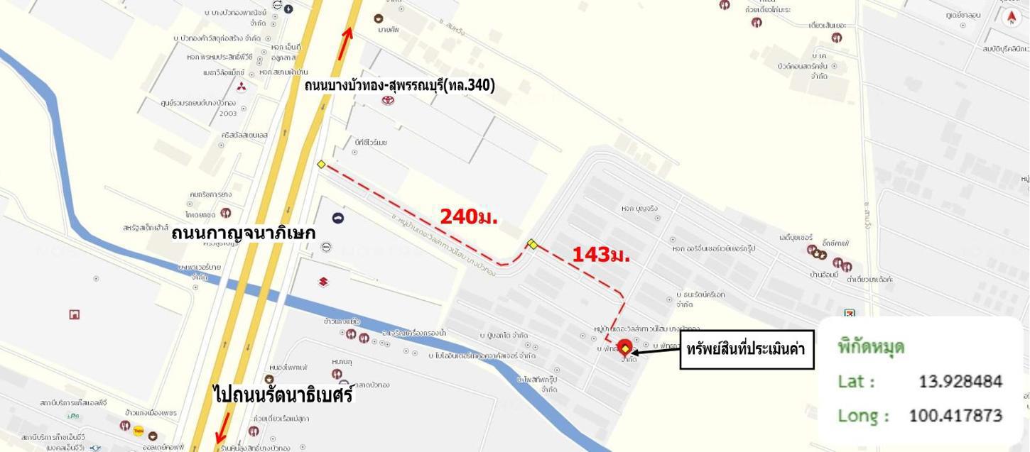 รูป ทาวน์เฮ้าส์ 18 ตร.วา เดอะ วิลล่า บางบัวทอง บางบัวทอง นนทบุรี 1.9M - รูปที่ 36/37