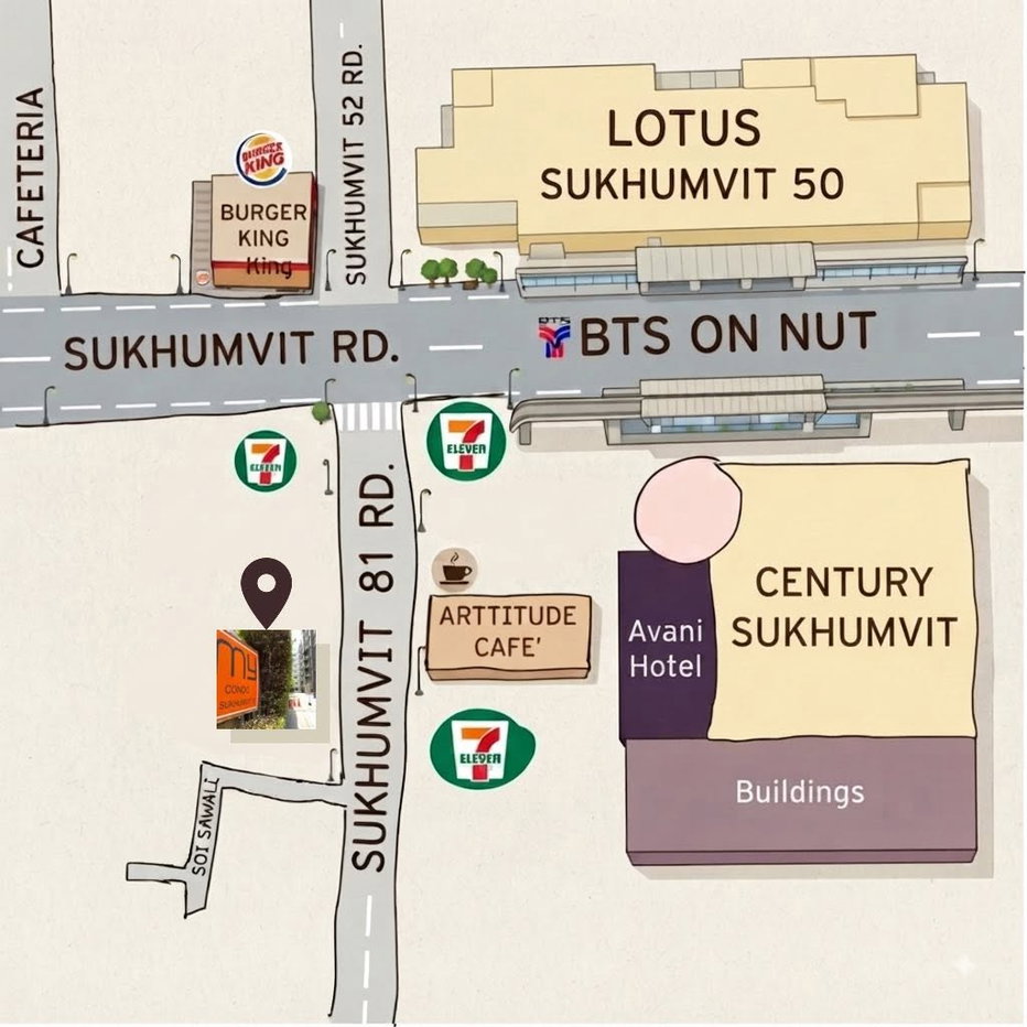 รูป Code: 26KJ4816 ให้เช่า My Condo Sukhumvit 81 🔥🔥 จองเดือนนี้รับส่วนลด1,000บาท 🔥🔥 @kjcondo (มี@ข้างหน้าด้วยนะคะ) - รูปที่ 18/18
