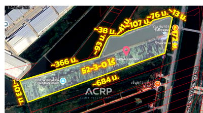 Land for sale Bang Pu Industrial Estate : Large-Scale Land for Sale on Suvarnabhumi Canal Road, Near Thepharak Road (00159958)