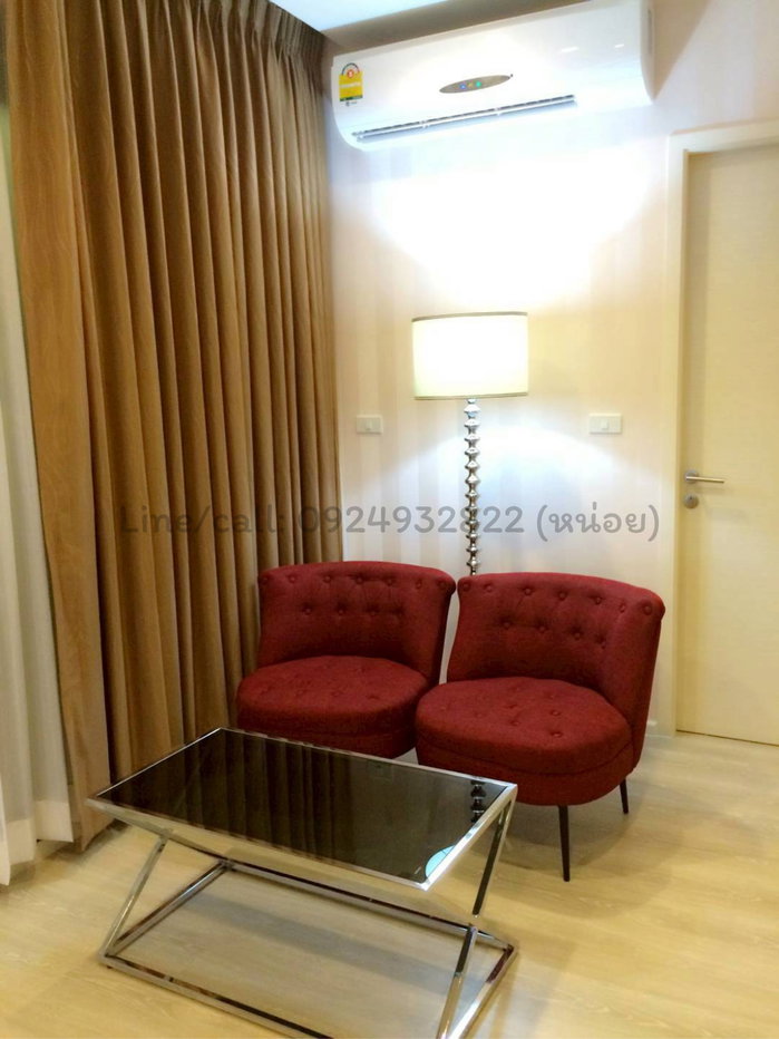 รูป ให้เช่า Quinn รัชดา 17 1-bed ขนาด 45 sq.m. ตกแต่งครบ ใกล้ MRT พร้อมอยู่  - รูปที่ 2/10