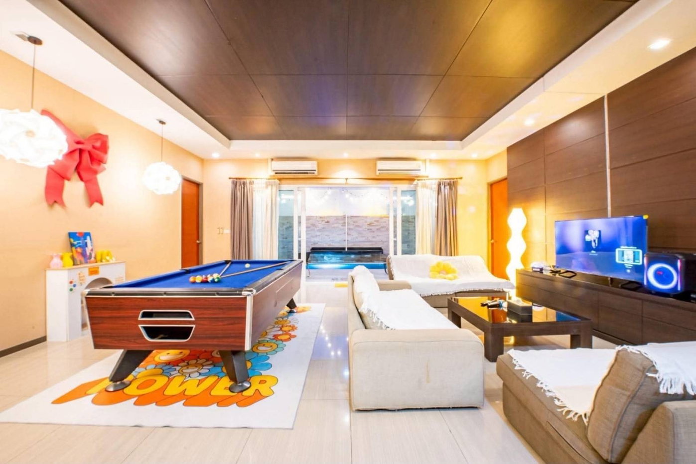 รูป 6 Bedroom Pool Villa for Rent Jomtien Pattaya - รูปที่ 10/23