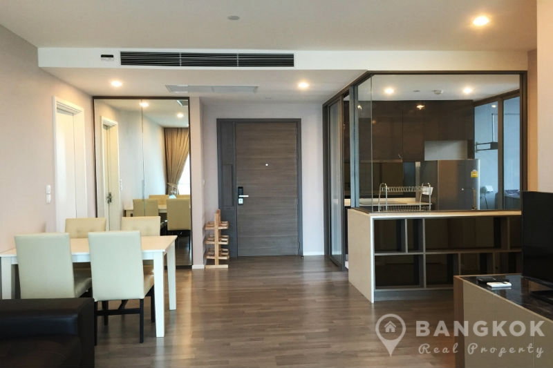 รูป The Room Sukhumvit 69 | ให้เช่าคอนโดห้องมุม 2 นอน 2 น้ำ BTS พระโขนง  - รูปที่ 5/20