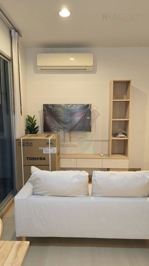 picture ðš For Rent Condo THE TEMPO RATCHADA Building 1, Floor 3,Studio, Room size 27 sqm - 7/8