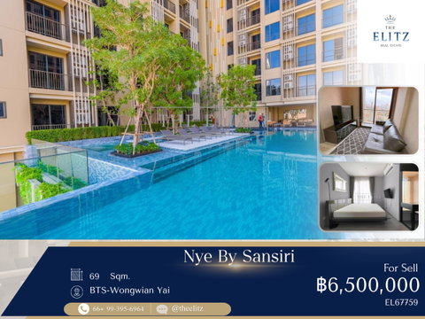 ✨ Rare Duplex Style Layout | Modern high-Rise near BTS Wongwian Yai | Signature Sansiri Quality ✨