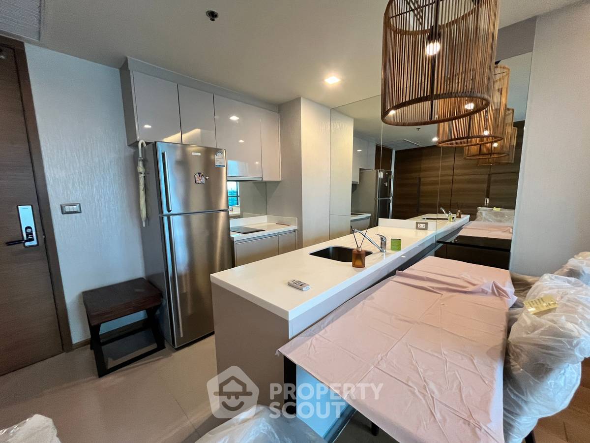 รูป ชั้น 15 ห้องนอน 1 ห้อง The Address Sathorn ห่าง BTS Saint Louis 200 เมตร (ID 2229461) - รูปที่ 7/13