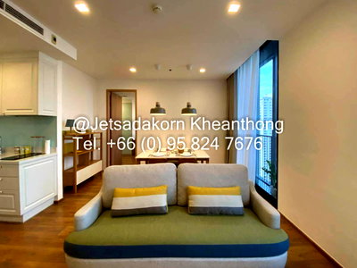 คอนโดให้เช่า : ราคาถูกที่สุดในช่วงนี้! Noble BE33 | 70 ตร.ม. | 2 ห้องนอน | ชั้น 26 | Home Automation | 59K