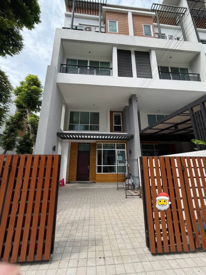 รูป 🏡✨ ให้เช่า ทาวน์โฮม 4 ชั้น The Sereno Townhome by Bonanza – แจ้งวัฒนะ 15 3 ห้องนอน 3 ห้องน้ำ หลังมุม ใจกลางแจ้งวัฒนะ  - รูปที่ 1/20