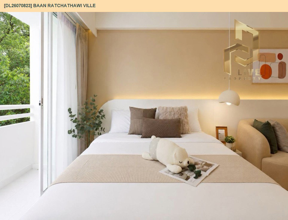 รูป DL26070823 ขายคอนโด บ้าน ราชเทวี วิลล์ (Baan Ratchathawi Ville) ใกล้ - พร้อมเข้าอยู่ โทรด่วน 0614453194 LineID @952jdxxk - รูปที่ 8/29