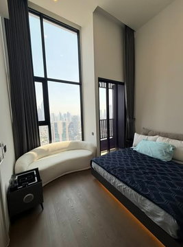 2 ห้องนอน | 2 ห้องน้ำ | MRT Hua Lamphong | 84 ตร.ม. | 68,000 บาท/เดือน | ชั้น 33 — Park Origin Chula Samyan กรุงเทพฯ