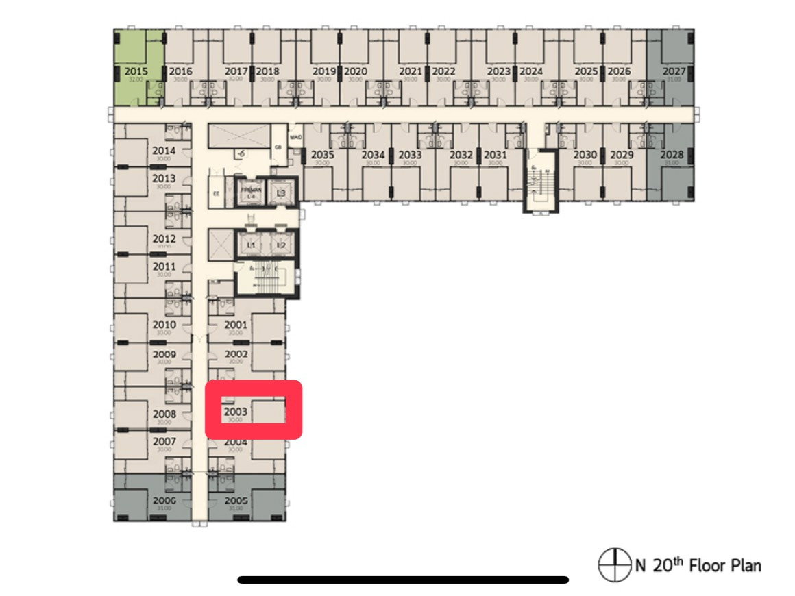รูป ขายใบดาวน์ terra residence 2 ชั้น 20 ทิศตะวันออก + 110,000 บาท - รูปที่ 1/2