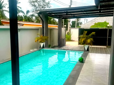 บ้านเดี่ยวให้เช่า : Pool Villa for Rent Huai Yai Pattaya 3 Bedrooms Private Pool