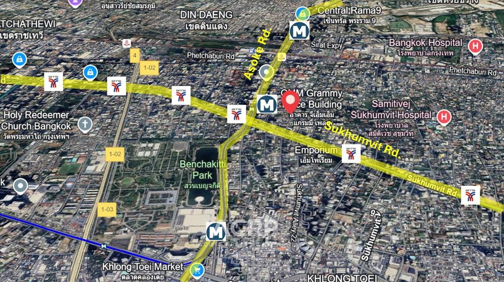 ขายที่ดินทำเลศักยภาพ ซอยสุขุมวิท25-อโศก ใกล้ BTS/MRT และห้างสรรพสินค้า (00160148)