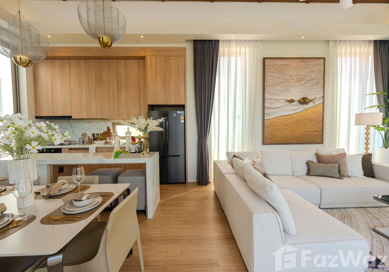 รูป ขาย วิลล่า 3 ห้องนอน ในโครงการ อัมริทส์ ลักชูรี วิลล่า 6741187 - รูปที่ 32/42