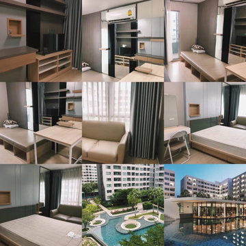 1Bed | 1Bath | BTS Punnawithi | 34sqm | THB 14,000/mo | Fl.6 — Elio Del Ray Condominium Bangkok