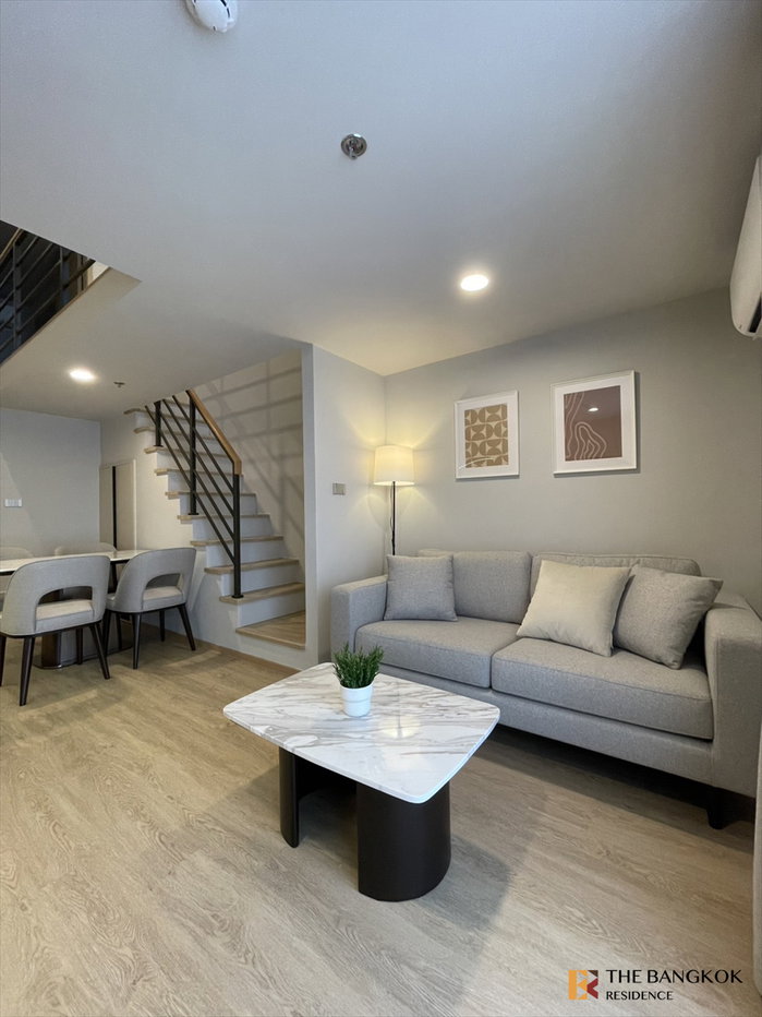 รูป 💖💖 เช่าคอนโด Culture Chula Duplex 65ตร.ม. 60k 🌆 ห้องใหม่สวย ชั้นสูง เฟอร์ครบ ใกล้ MRT สามย่าน - รูปที่ 2/8