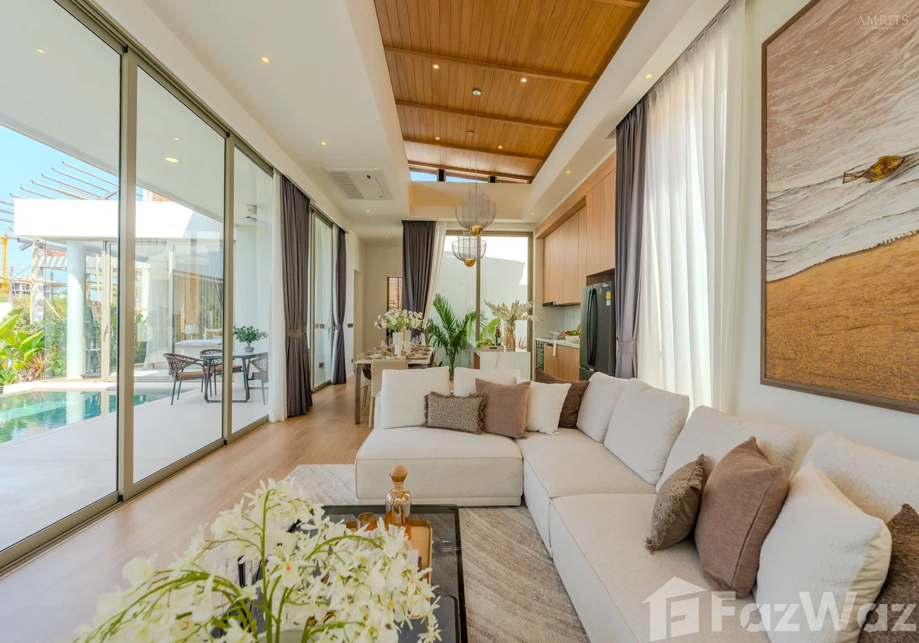 รูป ขาย วิลล่า 3 ห้องนอน ในโครงการ อัมริทส์ ลักชูรี วิลล่า 6741187 - รูปที่ 27/42