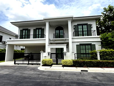 บ้านเดี่ยว วิทยาลัยเทคโนโลยีสยาม : ขาย บ้านเดี่ยว 2 ชั้น เศรษฐสิริ ราชพฤกษ์-พรานนก หลังมุม ไม่มีบ้านตรงข้าม ตำแหน่งหายาก 