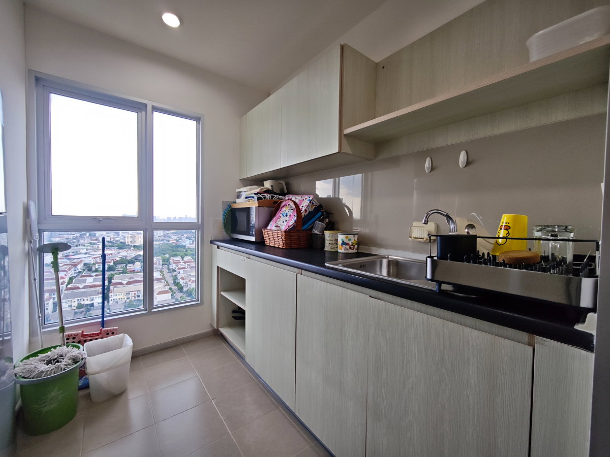 รูป ขายห้องคอนโดราคาดีที่สุด ห้องมุม ชั้น 23 วิวดีมาก ไม่มีตึกบัง ขนาด 45.6 ตรม. แอสปาย สาทร - ตากสิน ทิมเบอร์ โซน ห้องสวยสภาพดีมาก ราคาดีที่สุดในโครงการ - รูปที่ 44/48