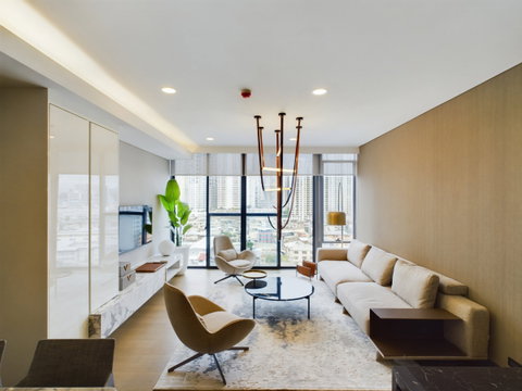 For Rent - Siamese Exclusive Queens , Super Luxury 2 bedrooms 2 bathrooms