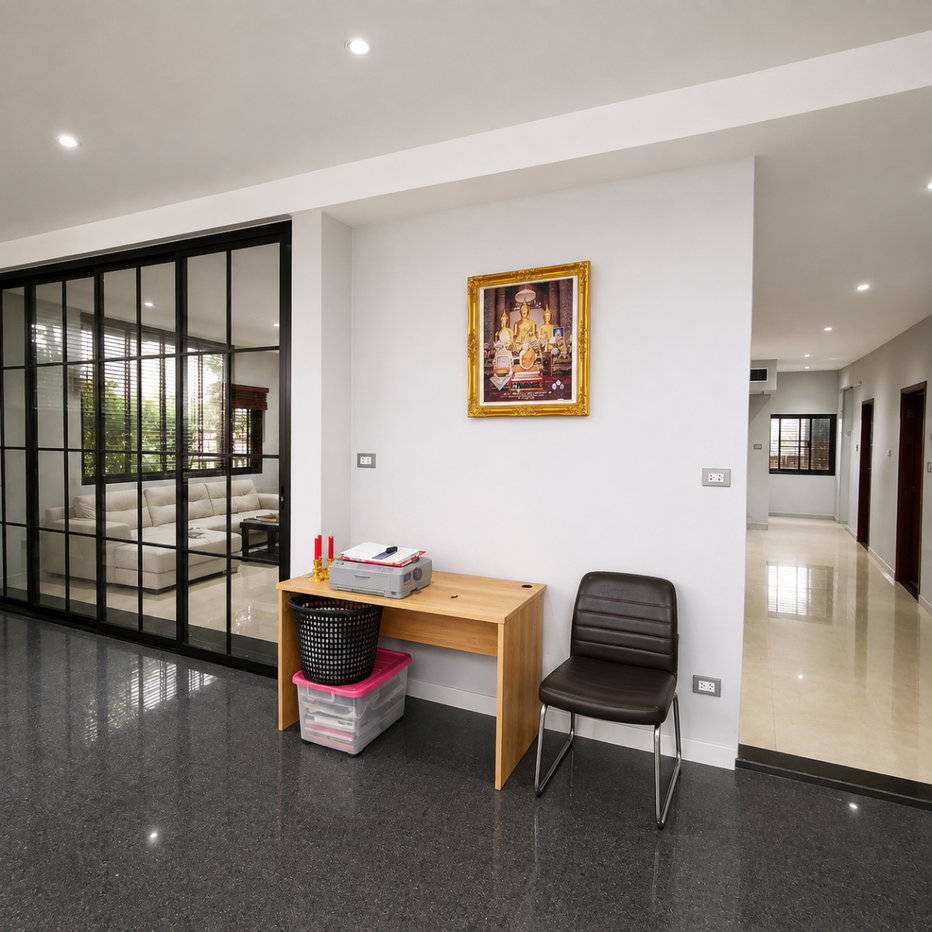 รูป บ้านเดี่ยว รามอินทรา 5, 112 ตร.ว., 6 ห้องนอน, 4 ห้องน้ำ, จอดรถ 6 คัน, พร้อมโกดัง, พื้นที่ใช้สอยในบ้าน 350 ตร.ม. - รูปที่ 14/42