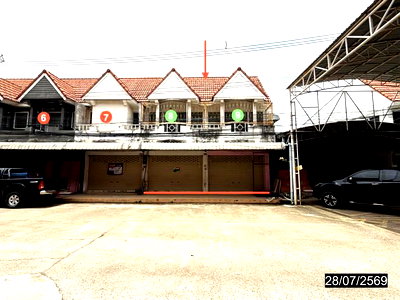 Shophouses for sale Chao Por Lak Muang Khon Kaen Shrine : SHOP HOUSE 31.3 Sq.w. Muang Khon Kaen Khon Kaen for 4.7M