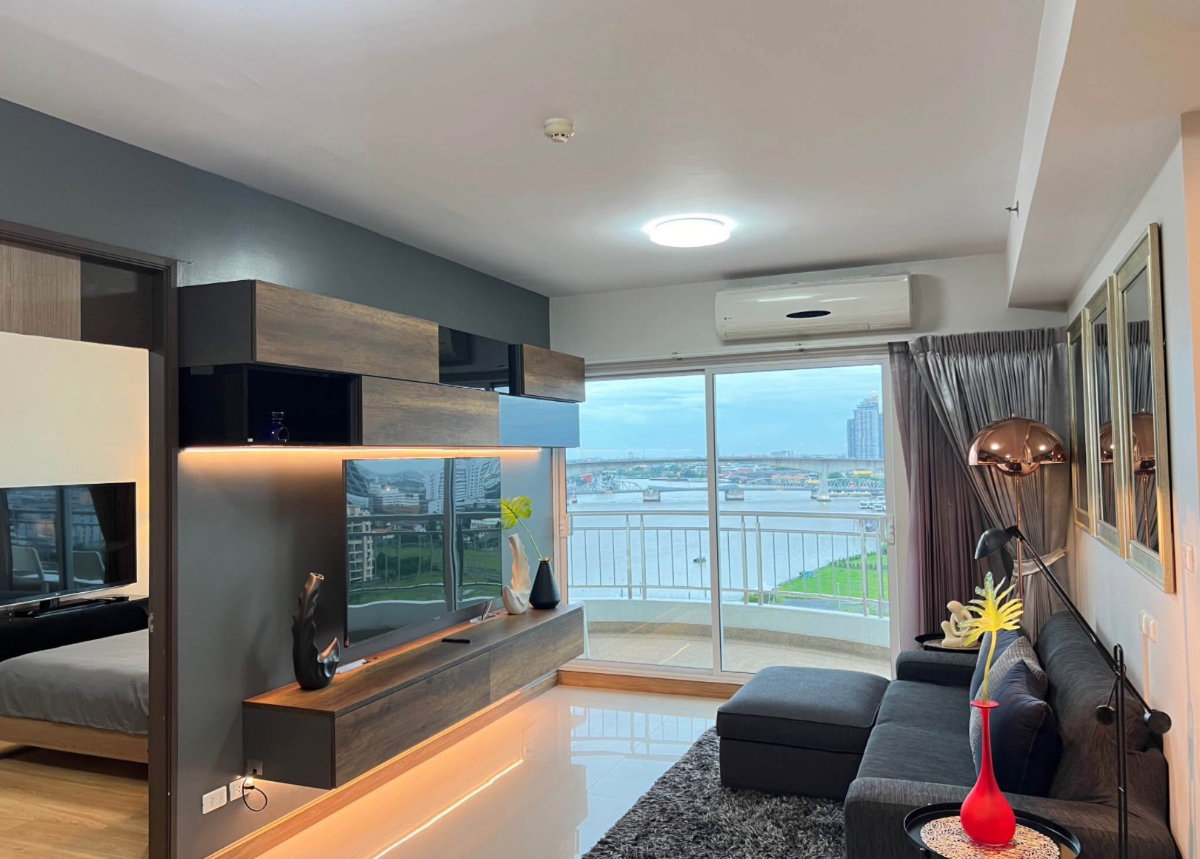 รูป #A124433 ✅ 7/9/69 ให้เช่า Supalai River Resort  📲📢สอบถาม ld line @condoboy  - รูปที่ 2/14