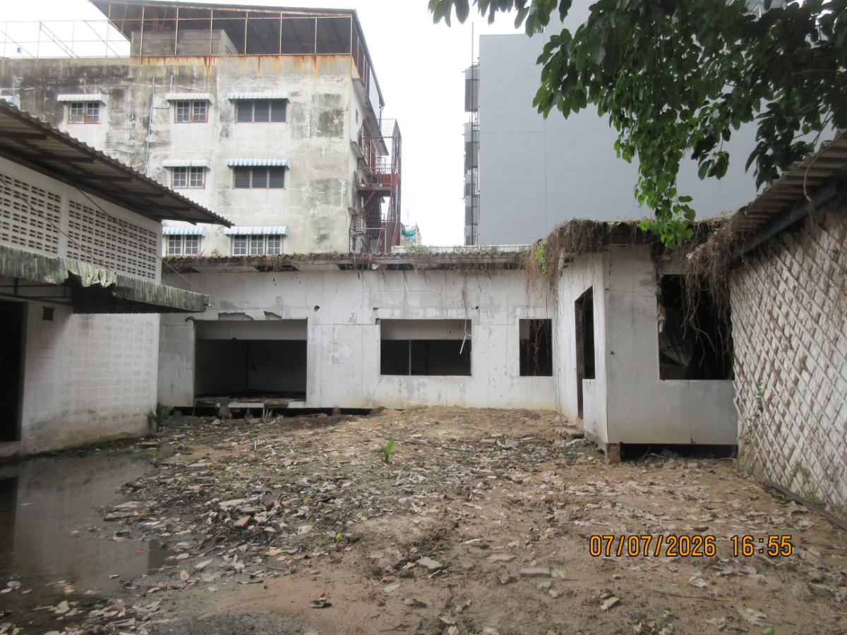 รูป ขายที่ดินพร้อมอาคารสำนักงาน 2 ชั้น/อาคารชั้นเดียว เนื้อที่ 2 ไร่เศษ ด้านหลังสำนักงานเขตบางกอกใหญ่  (ที่ดินติดคลองบางกอกใหญ่ ใกล้ตลาดพลู) - รูปที่ 8/9