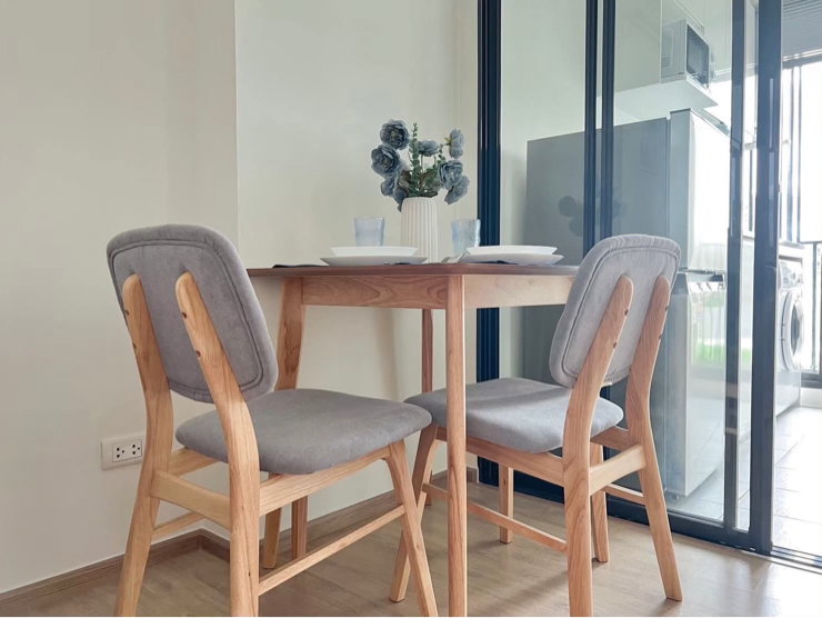 รูป [For Rent] คอนโด ชีวาทัย เกษตร-นวมินทร์ 〰️ ห้องใหญ่ แต่งครบ 🛋️ - รูปที่ 3/15