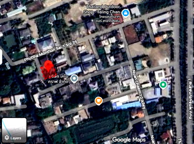 ที่ดิน สถานีขนส่งกรุงเทพฯ (สายใต้ใหม่) : 📣 ประกาศขายที่ดินเปล่า 150ตร.ว. ถมแล้ว ทำเลพุทธมณฑลสาย 1 (65,000 บ./ตร.ว.)
