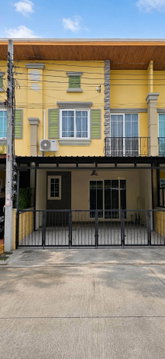 For Rent: Newly Renovated 2-Story Townhome in Golden Town 2 Onnut 65. 4 Bedrooms, 3 Bathrooms, 2 Parking Spaces. 26,500 THB/month.