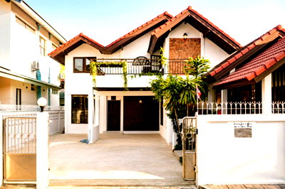 เช่าบ้านเดี่ยว เชียงใหม่ : บ้านเดี่ยว 4 ห้องนอน ให้เช่า โครงการเชียงใหม่แลนด์ ย่านช้างคลาน ฟรีค่าส่วนกลาง (R1474) T.0946511456