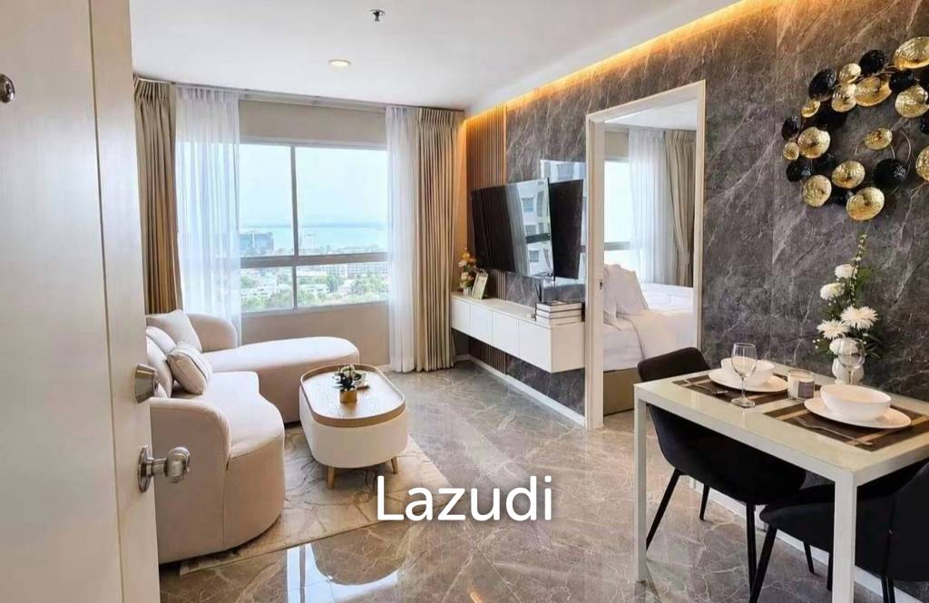 รูป คอนโด 1 ห้องนอน ตกแต่งใหม่ ที่ลุมพินีวิลล์ วงศ์อมาท - รูปที่ 1/10