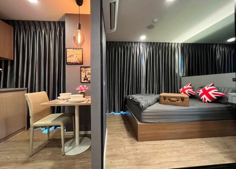 1Bed | 1Bath | SRT Red Line Rangsit | 25sqm | THB 13,500/mo | Fl.7 — Kave Town Island East side near Bangkok University