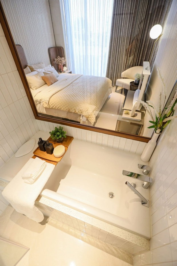 รูป ขายคอนโดใหม่ Arom Jomtien พัทยา 1 ห้องนอน ชั้นสูง วิวทะเล ชื่อต่างชาติ - รูปที่ 9/21
