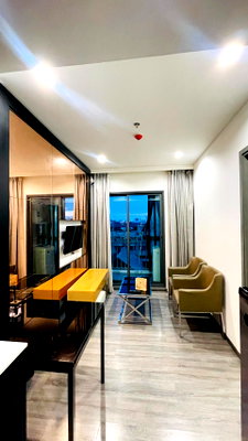 คอนโดให้เช่า : ให้เช่า คอนโด เดอะริช สาทร ตากสิน (พร้อมเข้าอยู่) 13,500/ด. ชั้น 5 