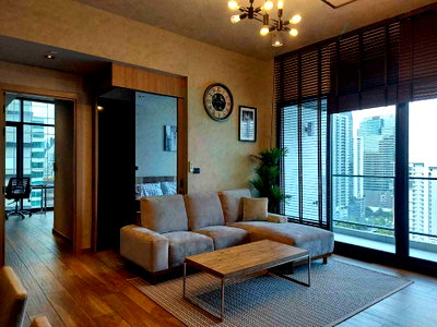 Condos for rent : For Rent Condo THE LOFTS ASOKE Building 1, Floor 20,2 bed room, Room size 86.00 sqm