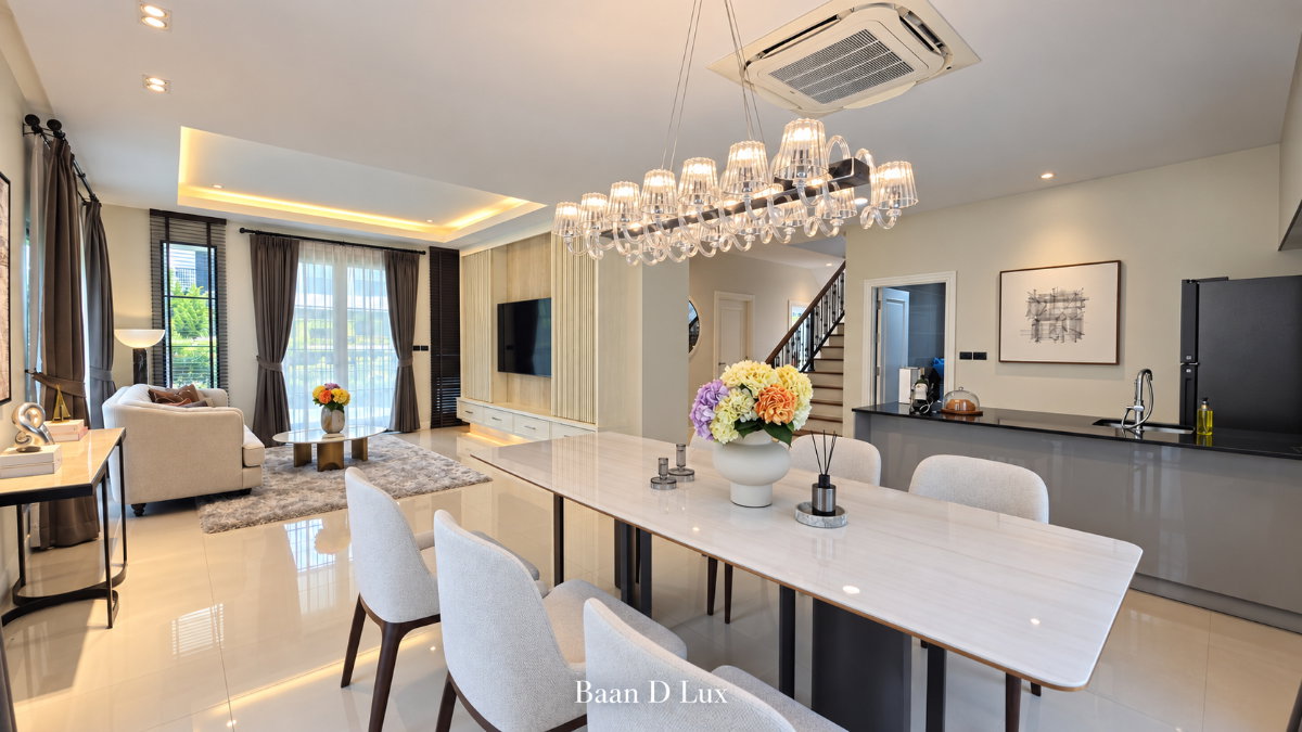 รูป ขายบ้านหรู เศรษฐสิริ กรุงเทพ-ปทุมธานี (96 ตร.ว.) 4 นอน หลังมุม แต่งครบ - รูปที่ 17/67