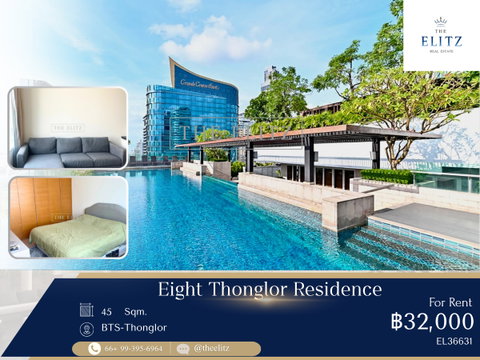 ✨ Rare item in Iconic Eight Thonglor Complex | Ultimate Luxury Lifestyle | 24/7 food & shopping doorstep ✨