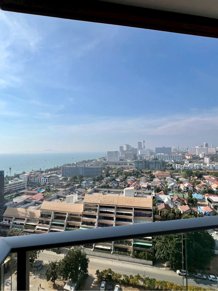 รูป ให้เช่าคอนโดจอมเทียน • ติดชายหาด • 1 ห้องนอน • วิวทะเล(CPT115) - รูปที่ 7/8