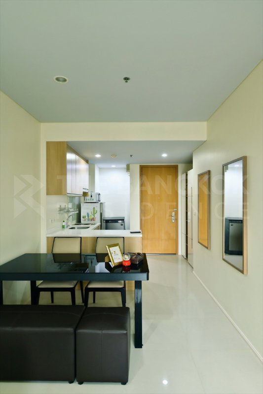 รูป 💖💖 เช่าคอนโด Villa Asoke 1นอน 48ตร.ม. 24k 🌊ห้องสวย วิวสระ ใกล้ MRT เพชรบุรี  - รูปที่ 8/9