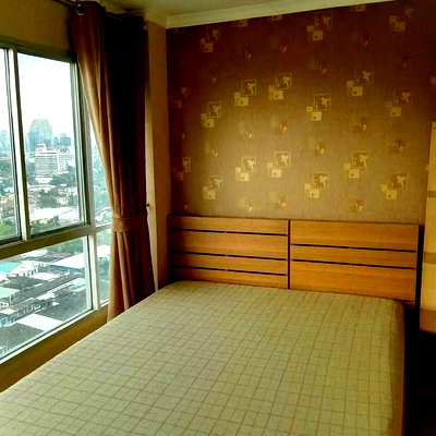 Condos for rent : 1Bed | 1Bath | MRT Queen Sirikit National Convention Centre | 35sqm | THB 13,500/mo | Fl.21 — Lumpini Place Rama4-Ratchadaphisek Rama 4 - Ratchadap...