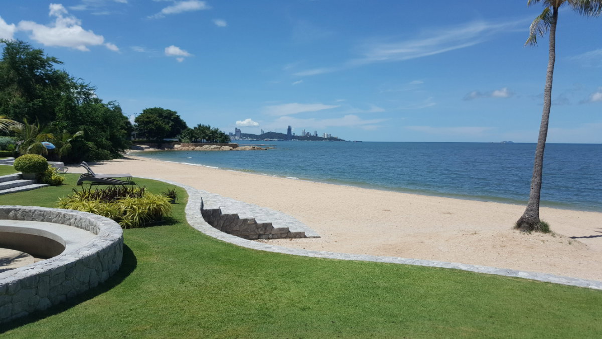 รูป ‼️ขายขาดทุน เพียง 3.69 ล้าน เท่านั้น‼️🏖 เดอะ ปาล์ม วงศ์อมาตย์ คอนโดหรู ติดหาด สตูดิโอ ขนาด 32.58 ตรม. วิวทะเล พร้อมอยู่ - รูปที่ 9/21