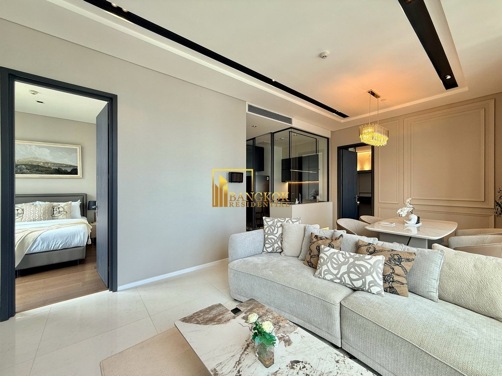 picture The Bangkok Thonglor | Refined 2 Bed Luxury Condo For Rent - BR62072CD - 3/37